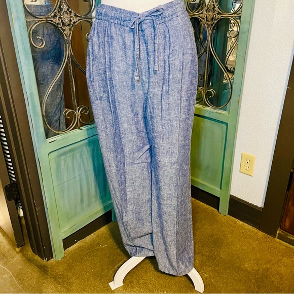 Old Navy Pants - OLD NAVY FLARE DRAWSTRING LIGHT WEIGHT BEACH/SUMMER PANTS IN SIZE LARGE